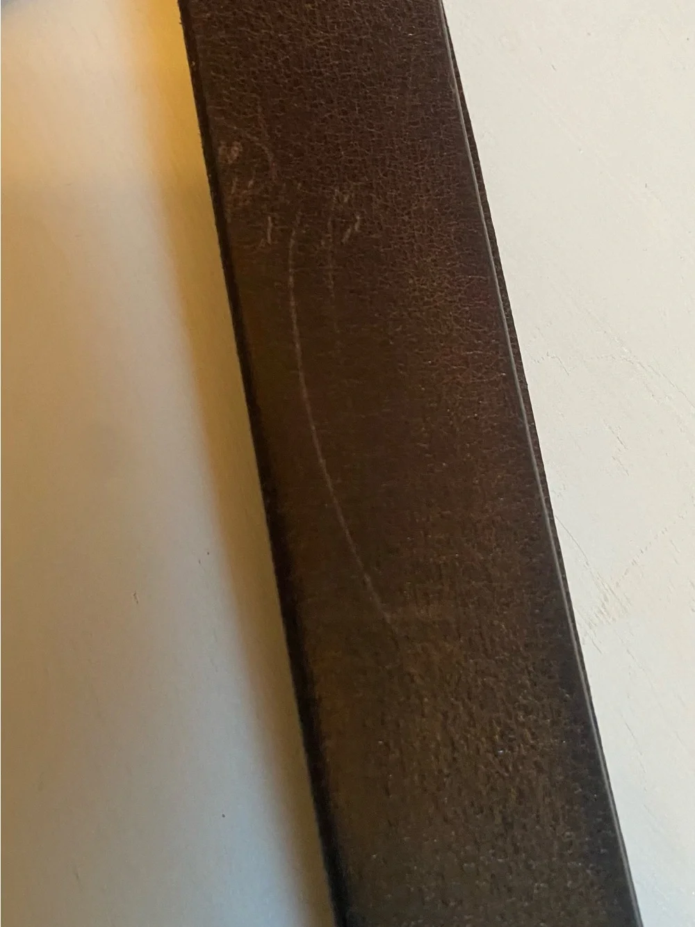 Johnston & Murphy Dark Brown Leather Belt Size 40